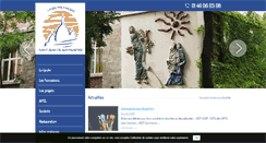 Desktop Screenshot of lycee-stjeandemontmartre.com